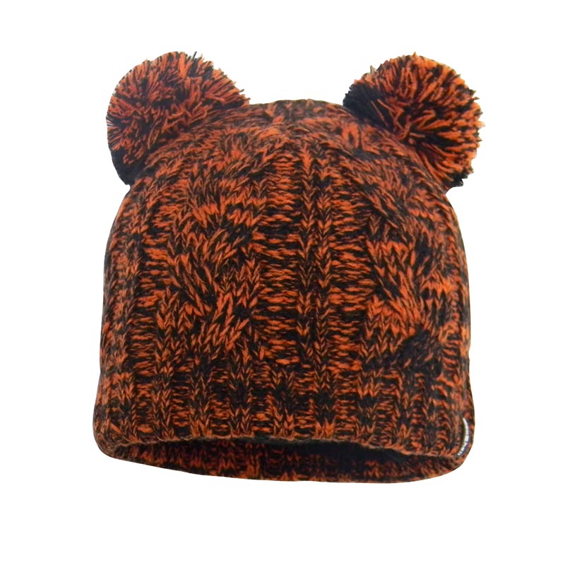 DexShell Cable PomPom Beanie Childrens Tangelo Red | Outdoor 247