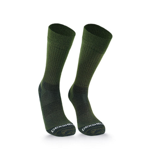 DexShell Terrain Walking Socks 2.0 Olive Green | Outdoor 247