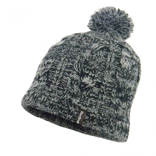 DexShell Cable Pompom Beanie Grey | Outdoor247